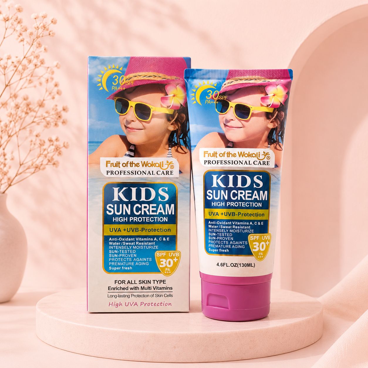 کرم ضد آفتاب کودک ووکالی (Wokali Kids Sun Cream)