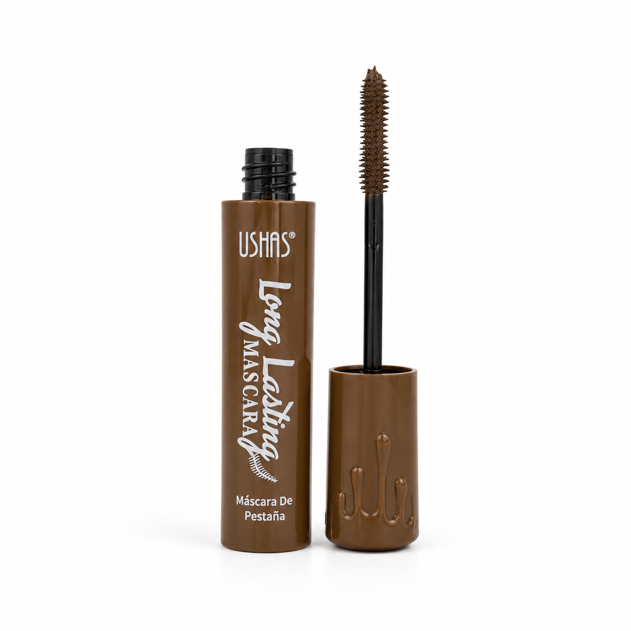 ریمل یوشاز لانگ لستینگ قهوه‌ای (USHAS Long Lasting Mascara)