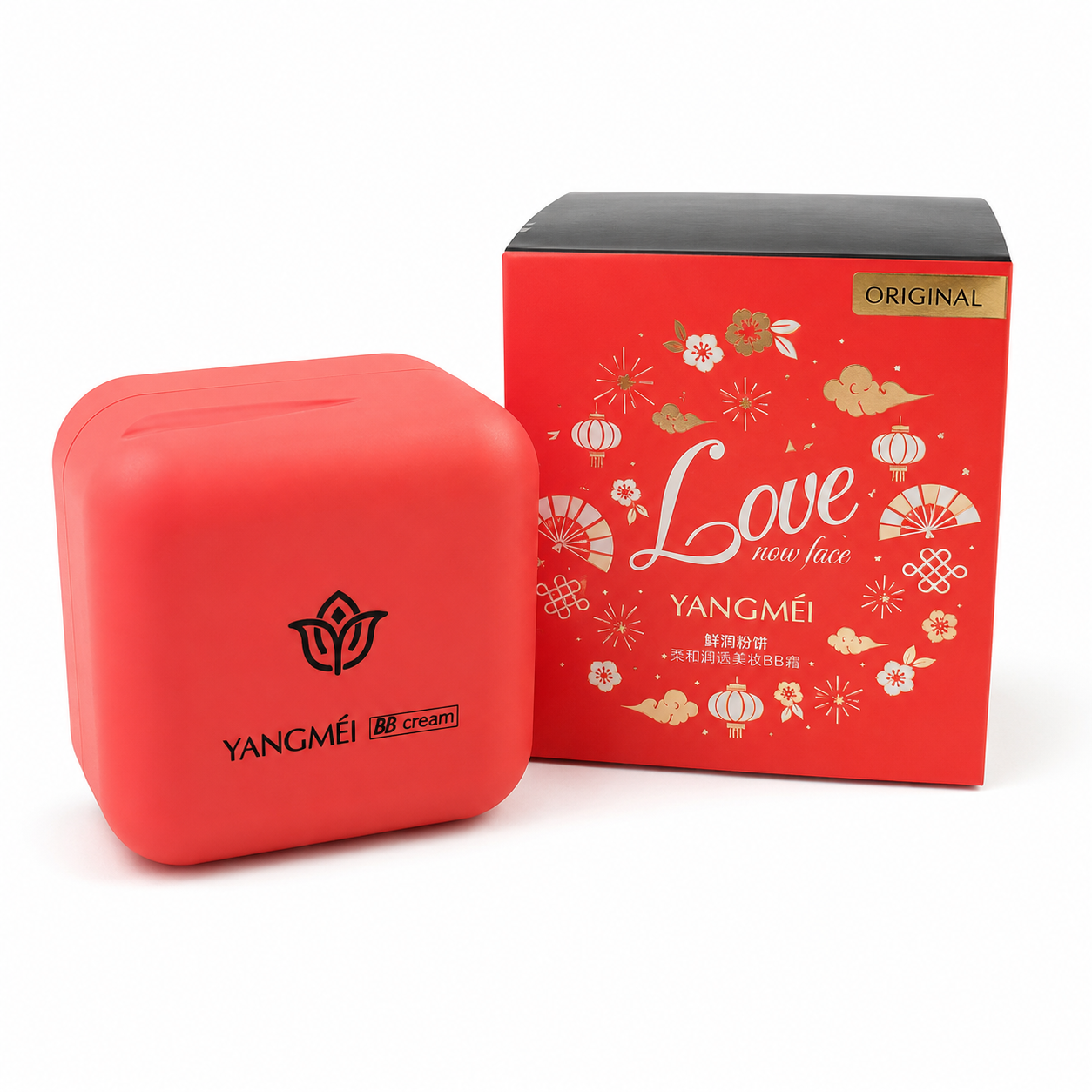 کرم پودر بی‌بی یانگمی Love New Face مدل BB Cream