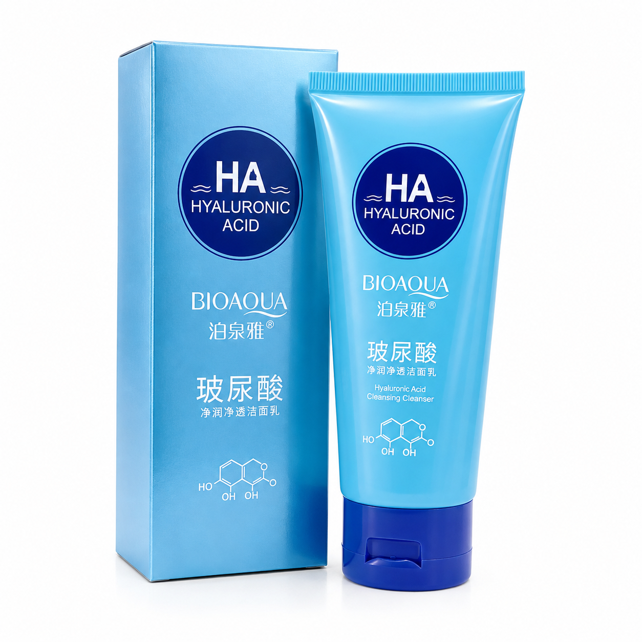 ژل شستشوی صورت هیالورونیک اسید BIOAQUA حجم 100 گرم