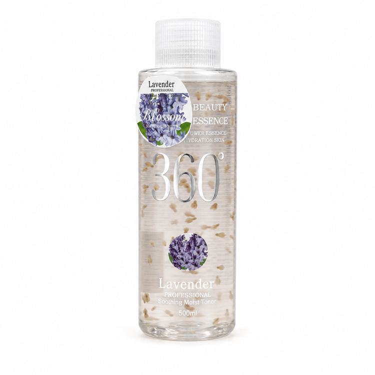 تونر آبرسان ۳۶۰ درجه 360 مدل Blossom Essence در رایحههای رز، مگنولیا، بابونه و اسطوخودوس